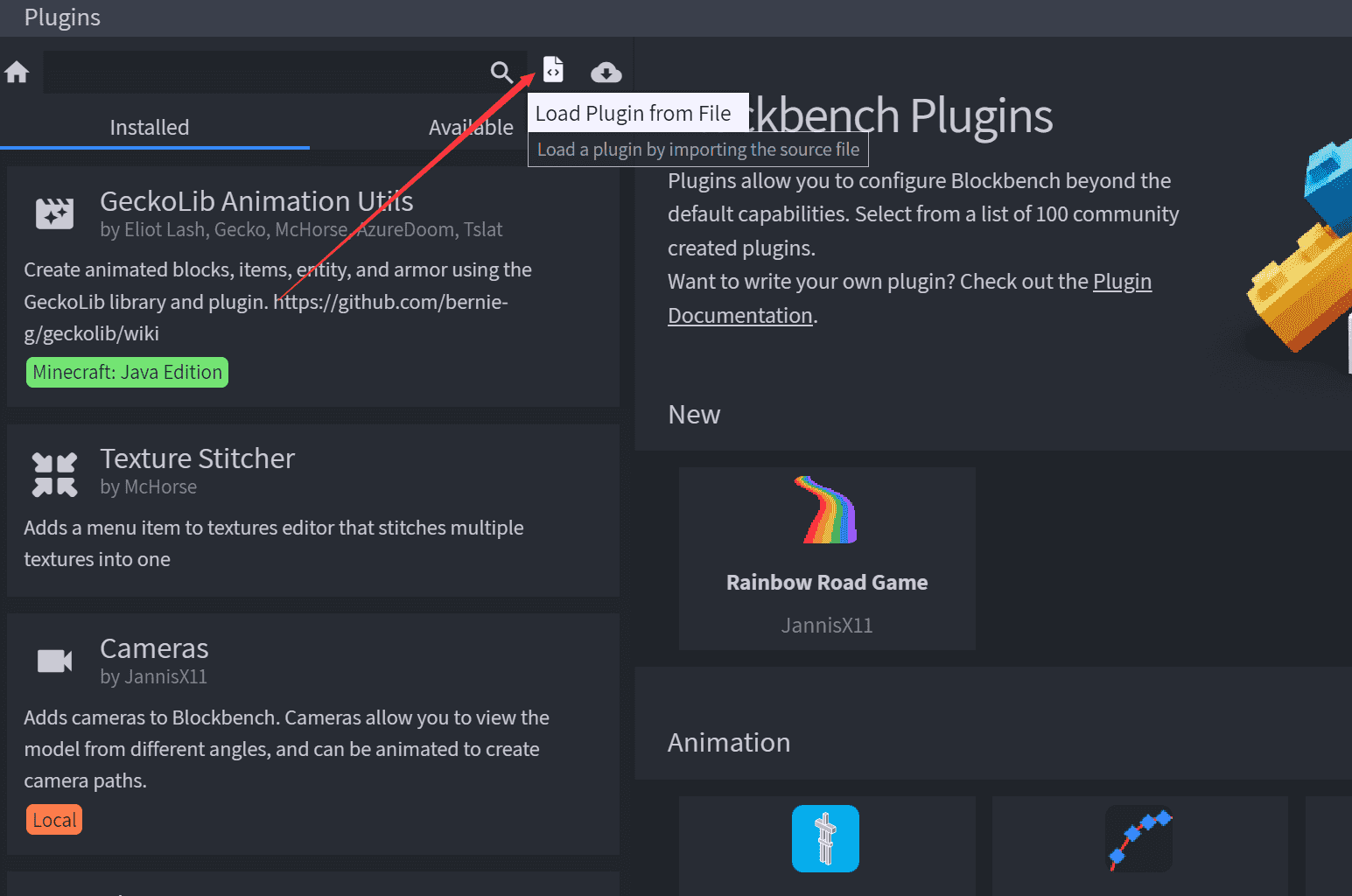 Install Plugin 2